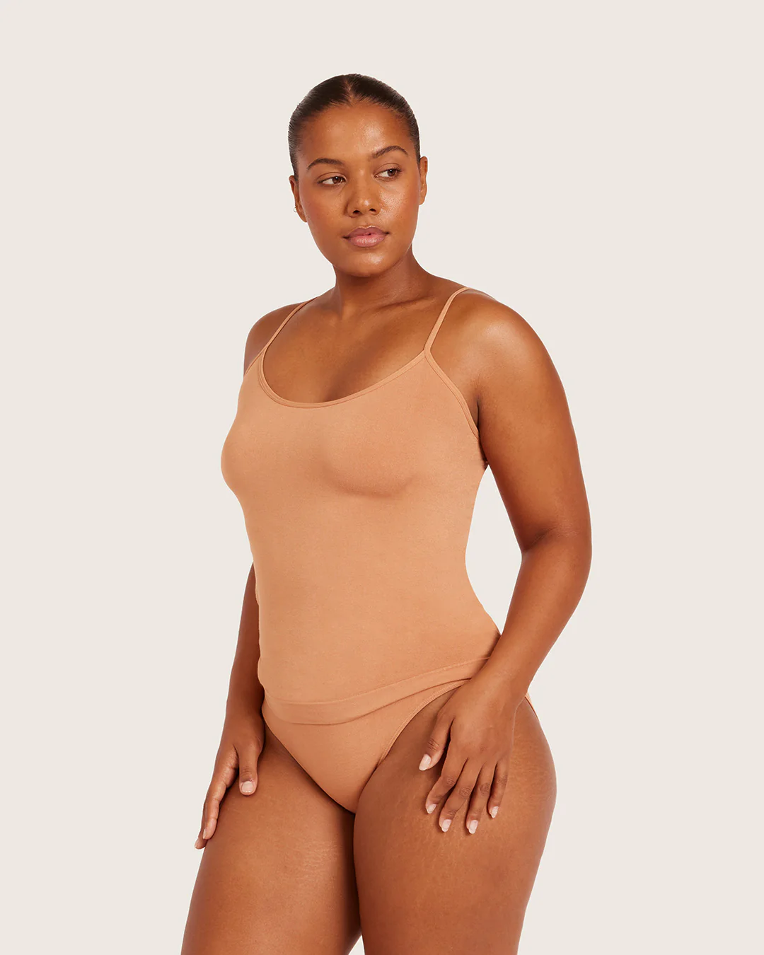 Base Layer Cami Top - Dune - Image 6