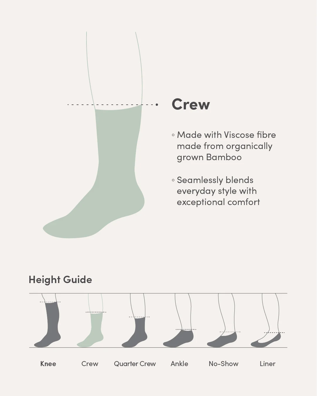 Chunky Bed Socks - Black Marl - Image 2