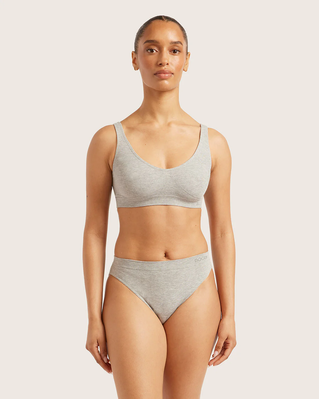 Classic Bikini - Light Grey Marl - Image 4