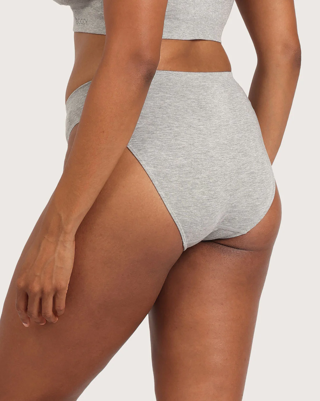 Classic Bikini - Light Grey Marl - Image 8