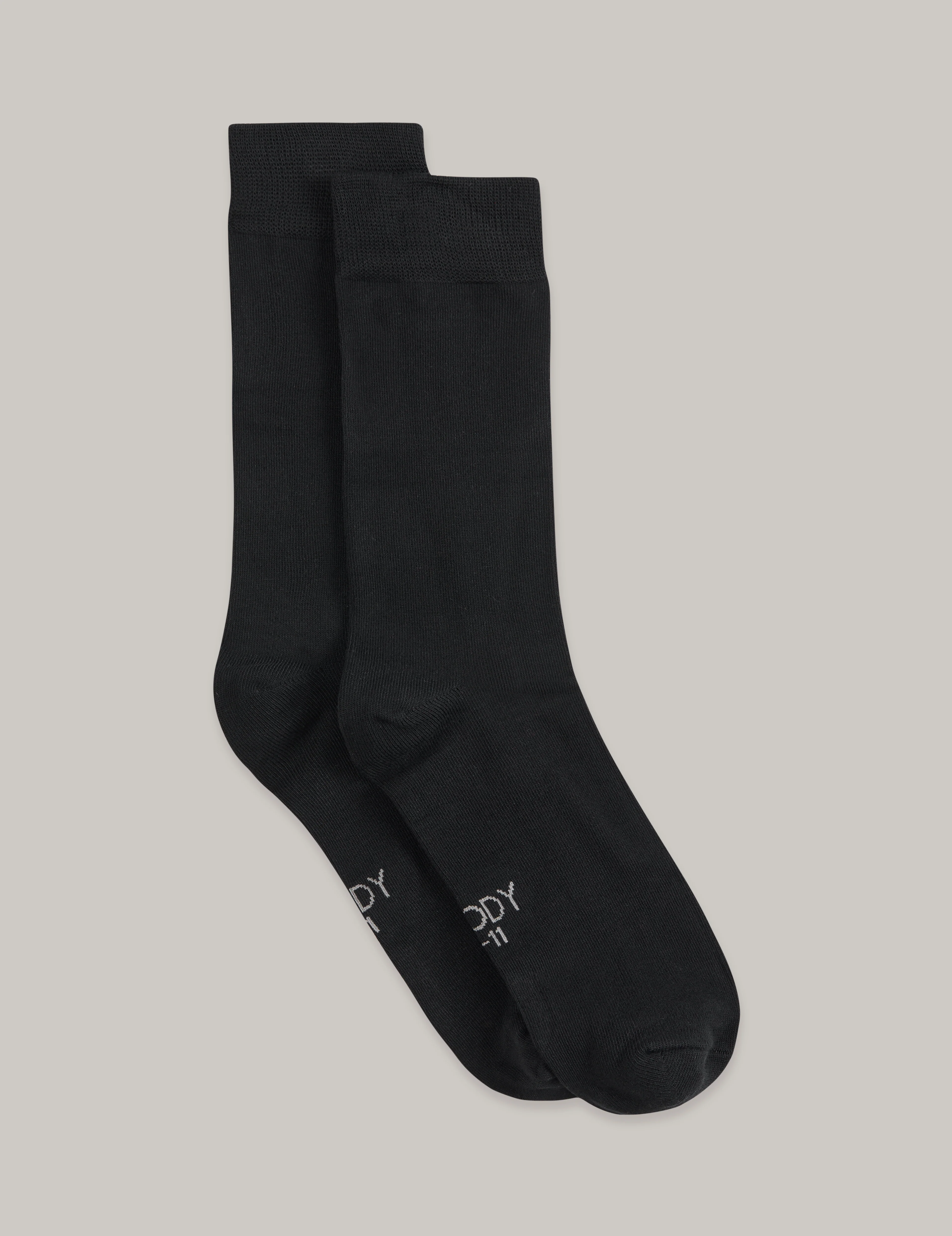 Everyday Crew Socks - Black - Image 4