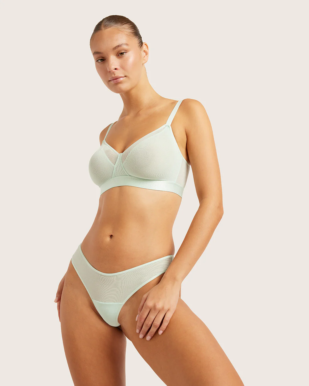 FreeMesh G-String - Mint - Image 5