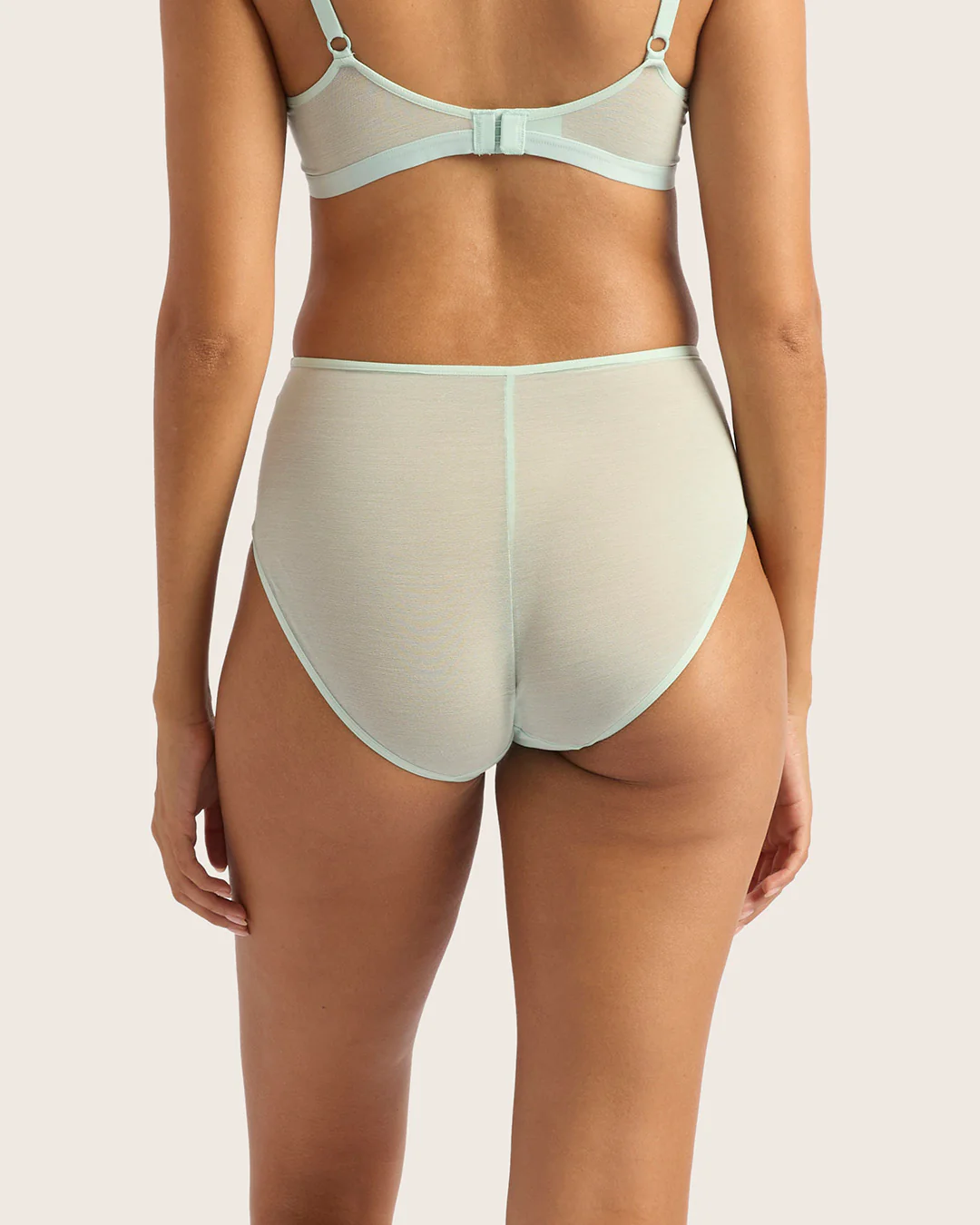FreeMesh High-Cut Full Briefs - Mint - Image 3