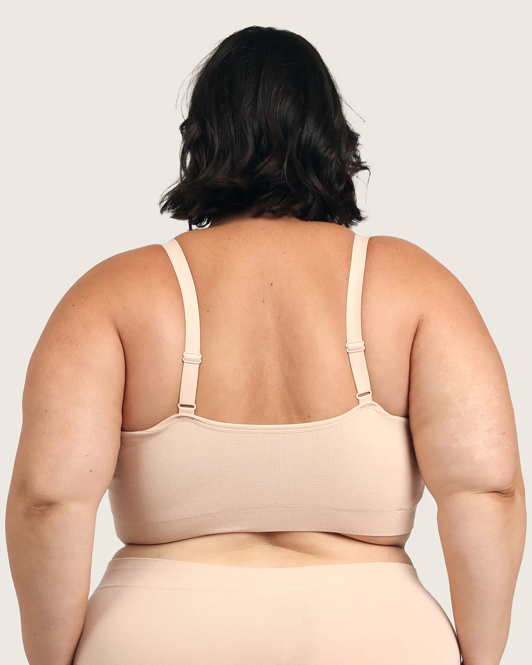 Full Bust Wireless Bra - Shell - Image 19