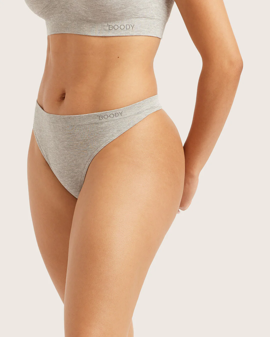 G-String - Light Grey Marl - Image 3