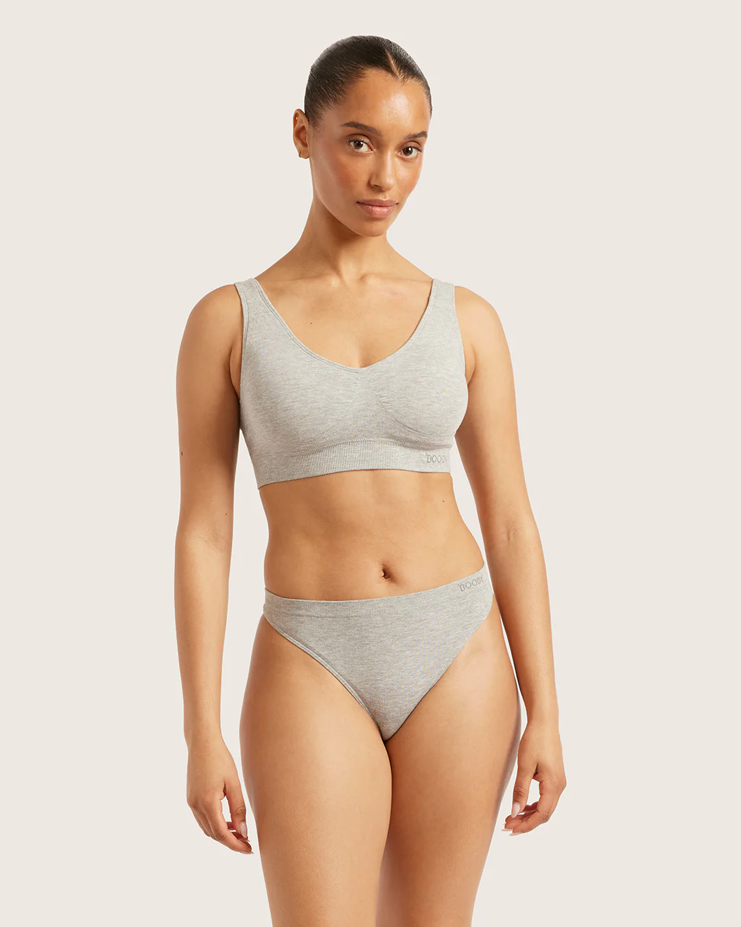 G-String - Light Grey Marl - Image 4