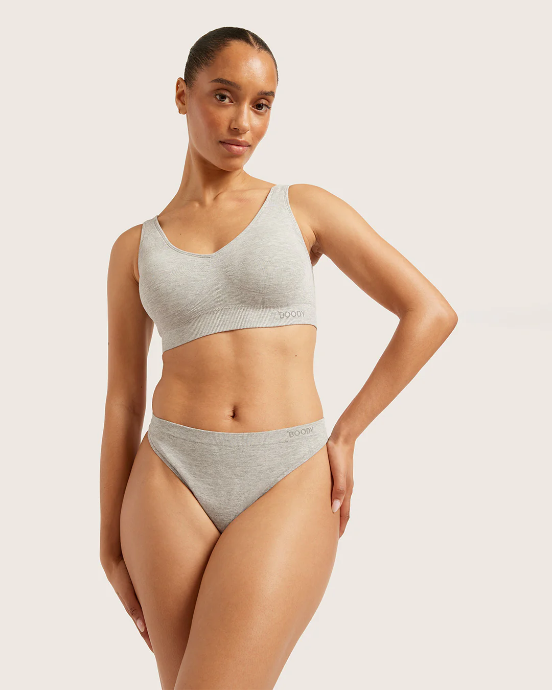 G-String - Light Grey Marl - Image 5