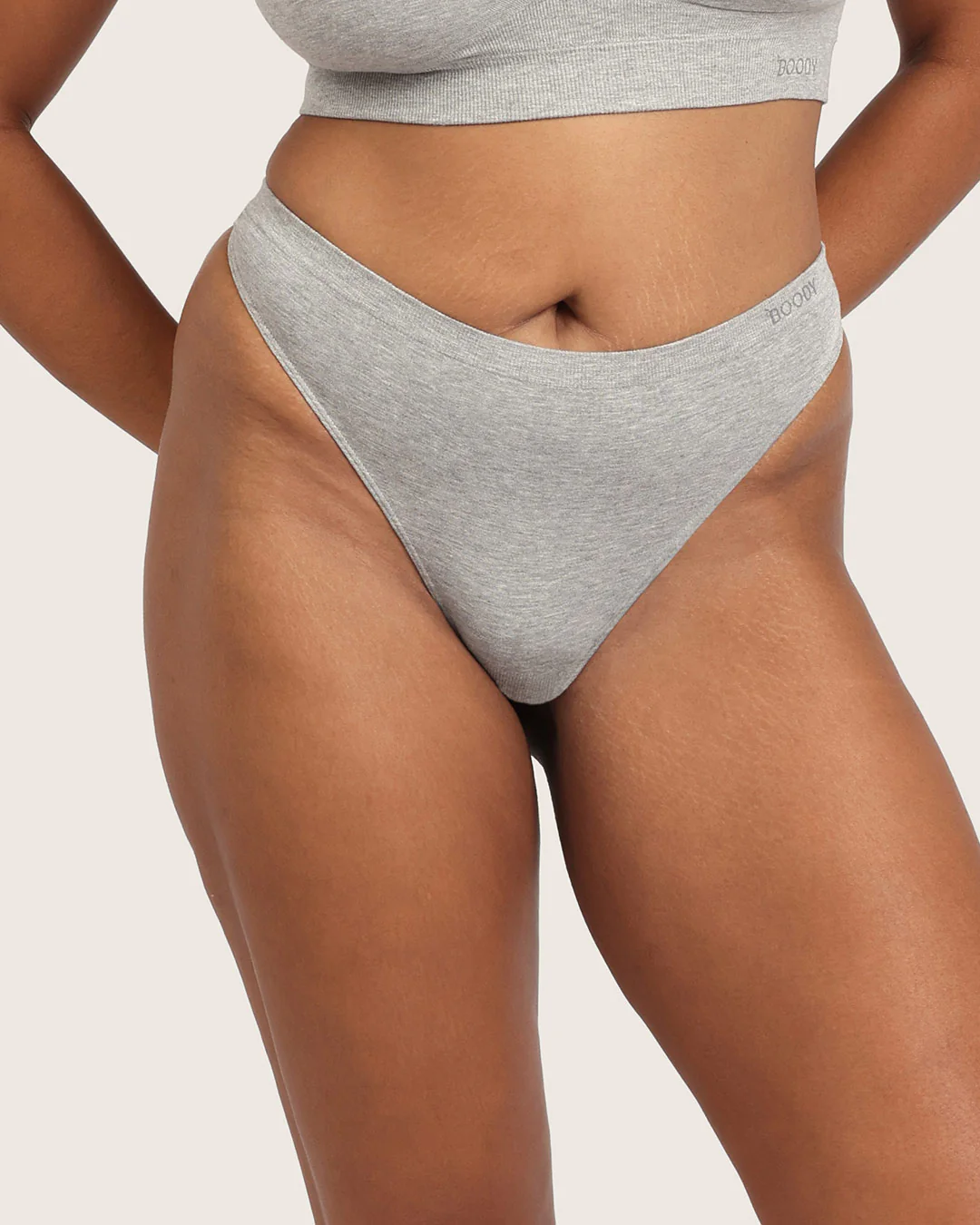 G-String - Light Grey Marl - Image 6