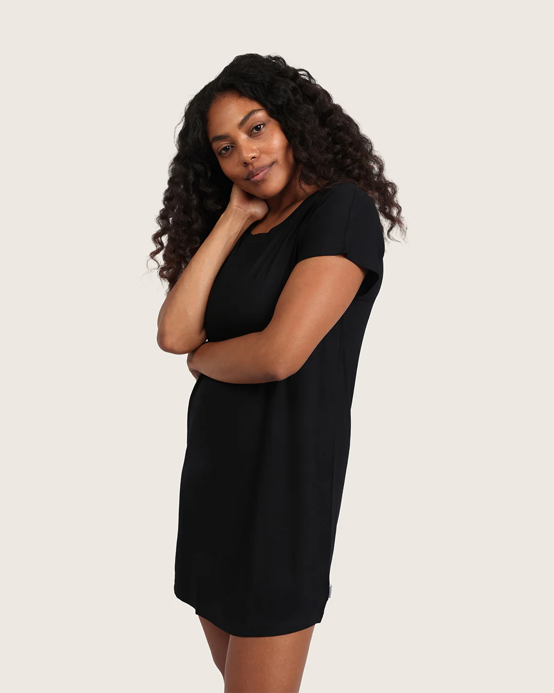 Goodnight Nightdress - Black - Image 3