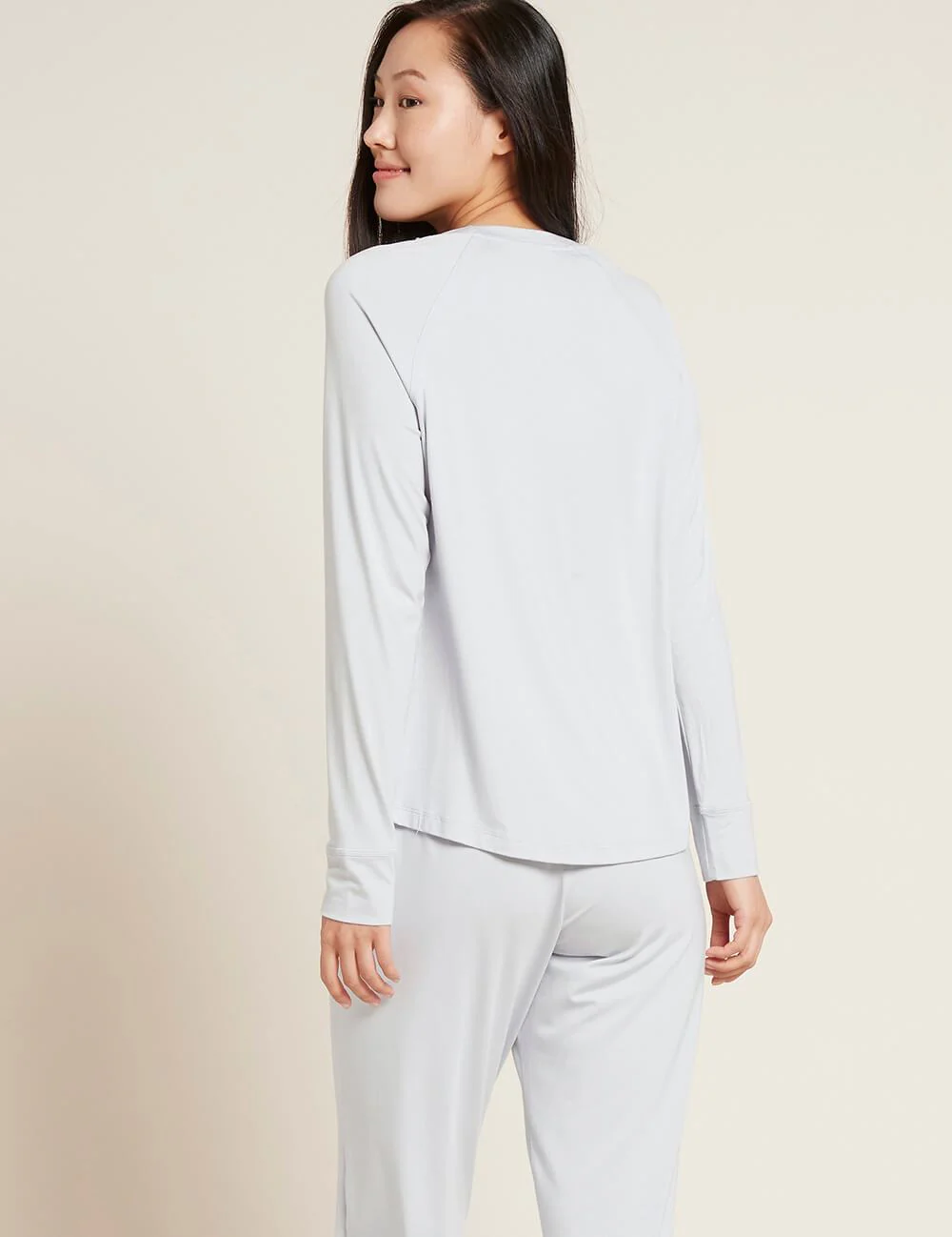Goodnight Raglan Sleep Top - Dove - Image 4
