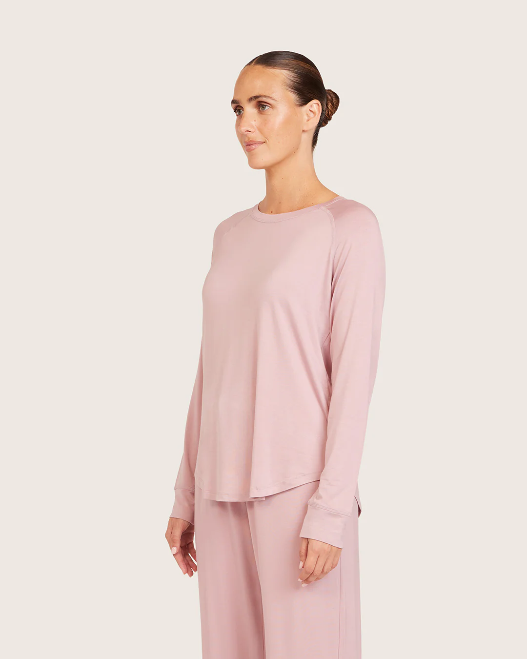 Goodnight Raglan Sleep Top - Lilac - Image 3