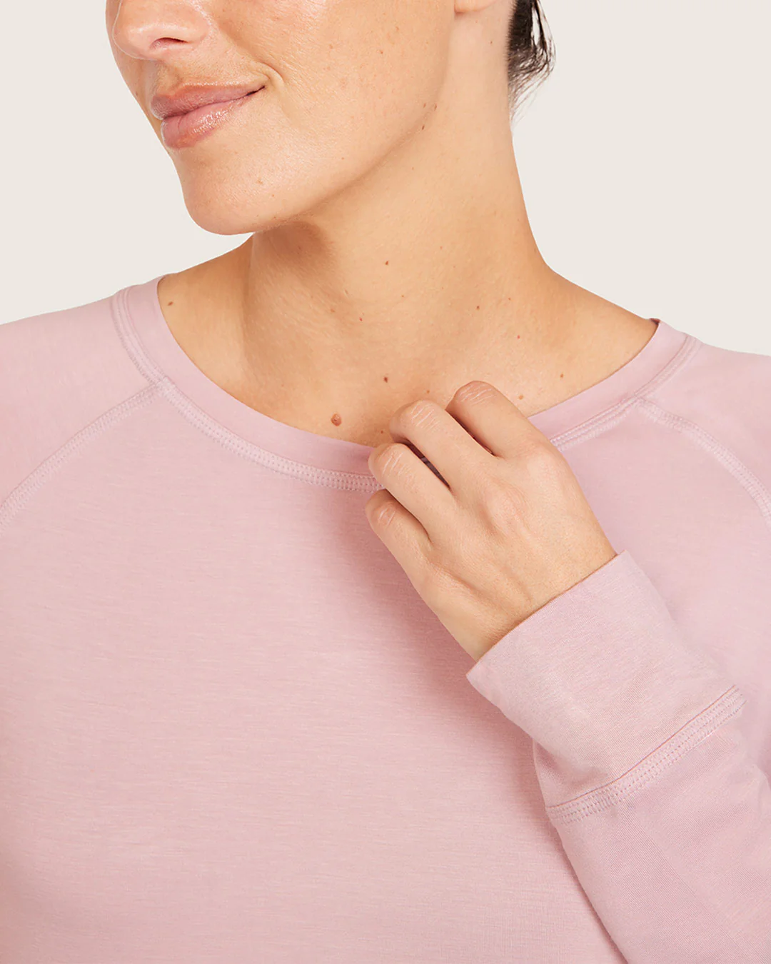 Goodnight Raglan Sleep Top - Lilac - Image 4