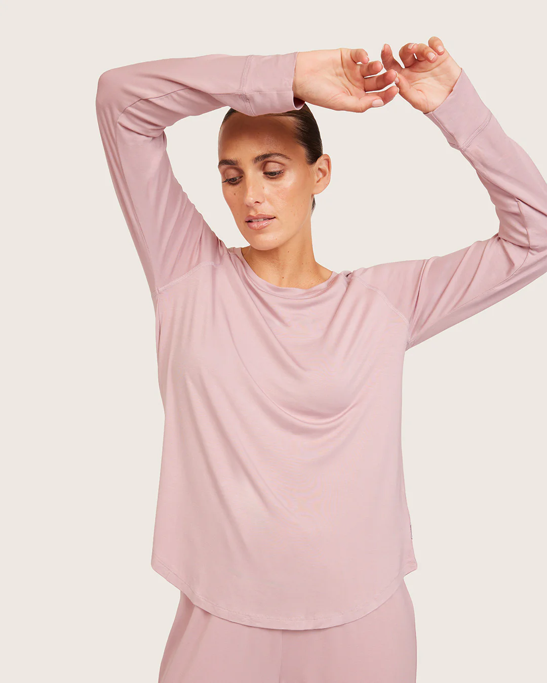 Goodnight Raglan Sleep Top - Lilac - Image 7