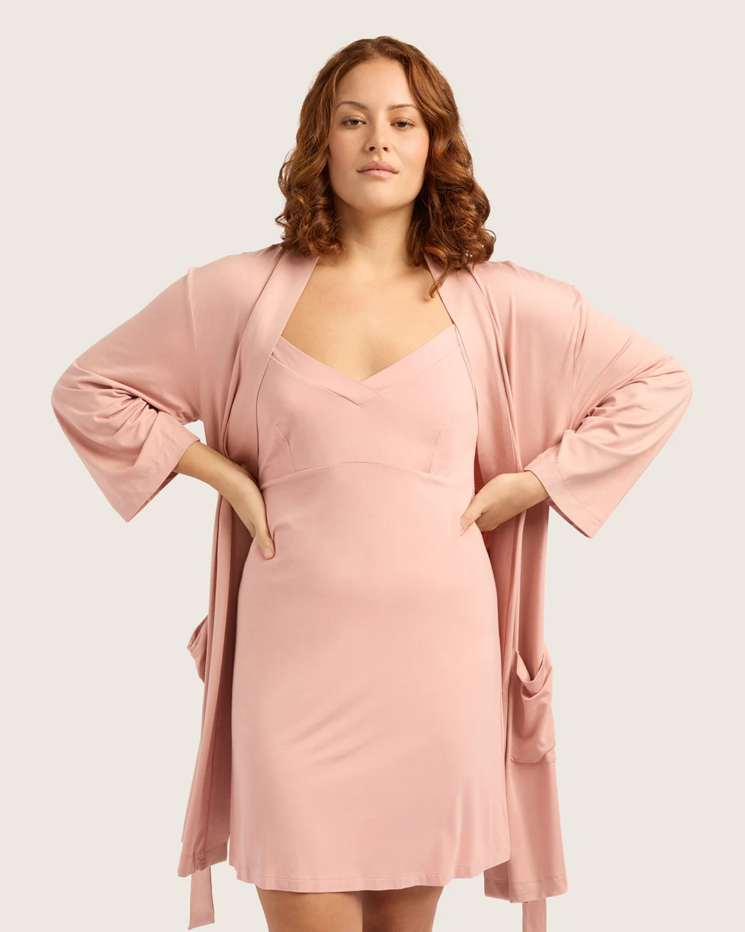 Goodnight Robe - Dusty Pink - Image 10