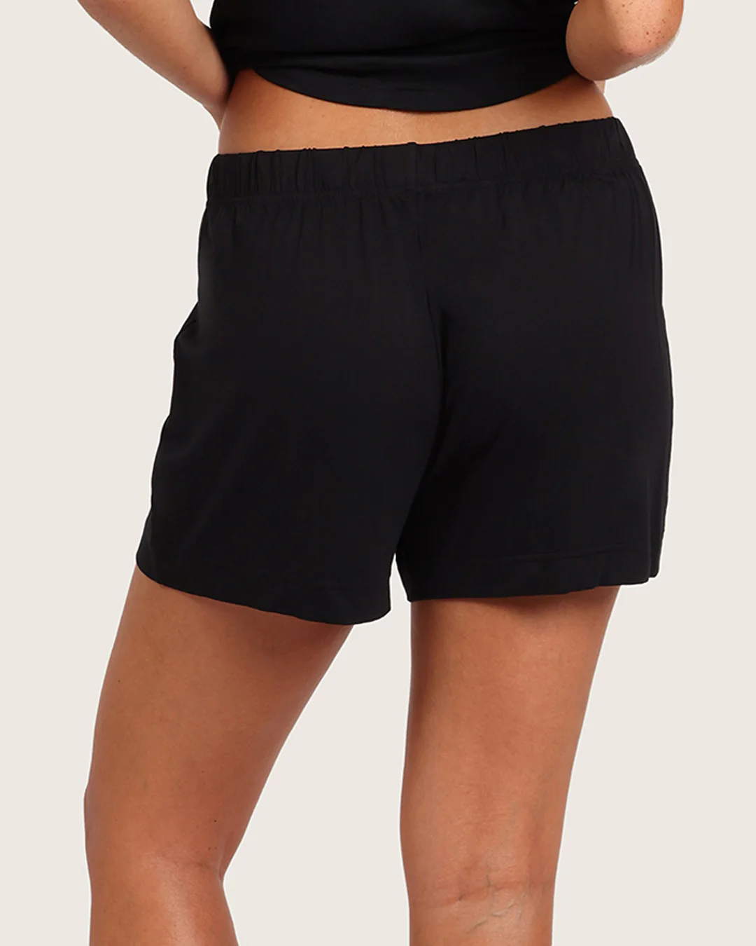 Goodnight Sleep Shorts - Black - Image 2