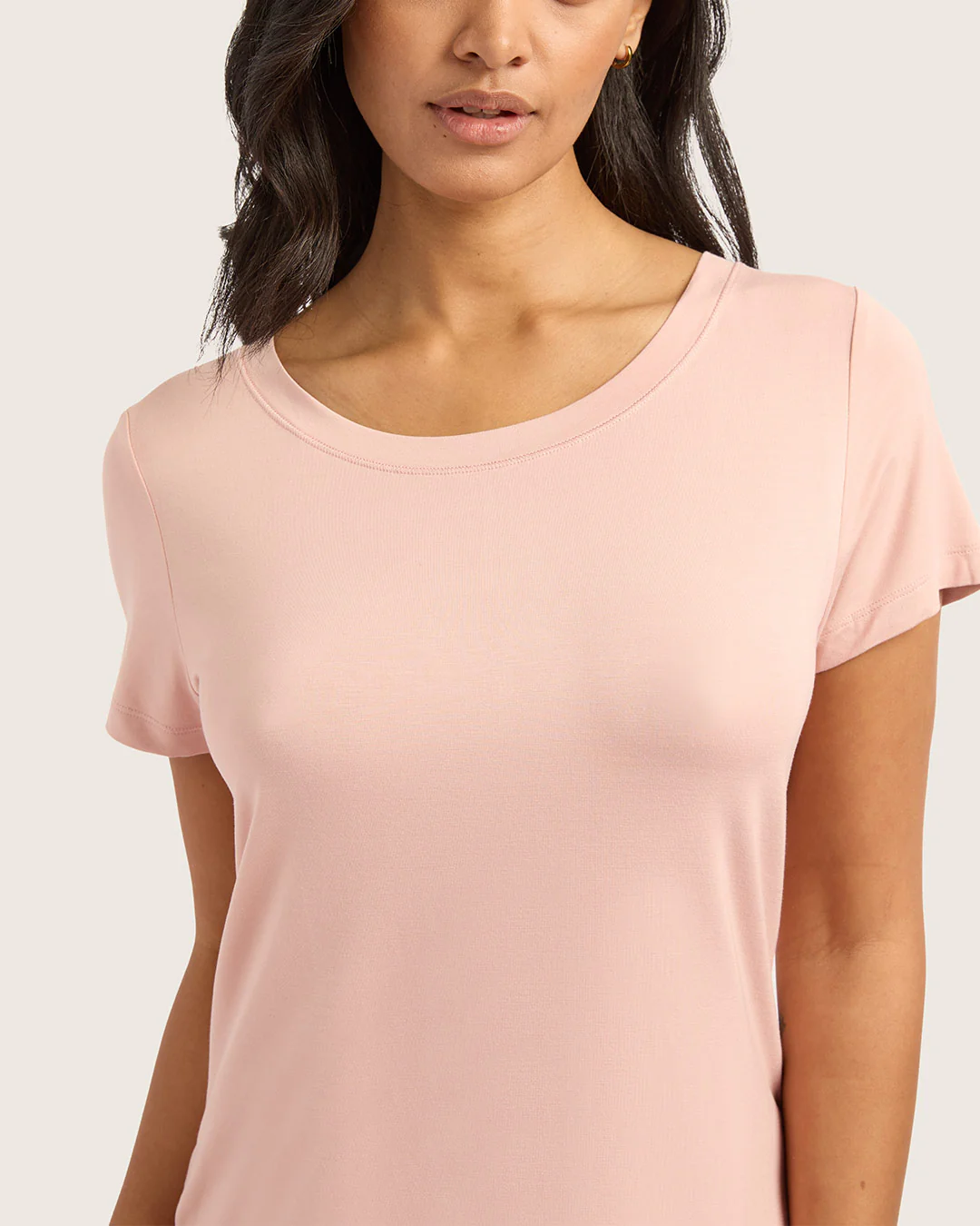 Goodnight Sleep Tee - Dusty Pink - Image 5