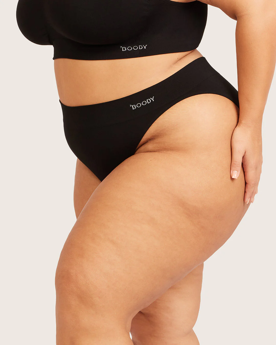 High Cut Full Briefs - Black - Image 15