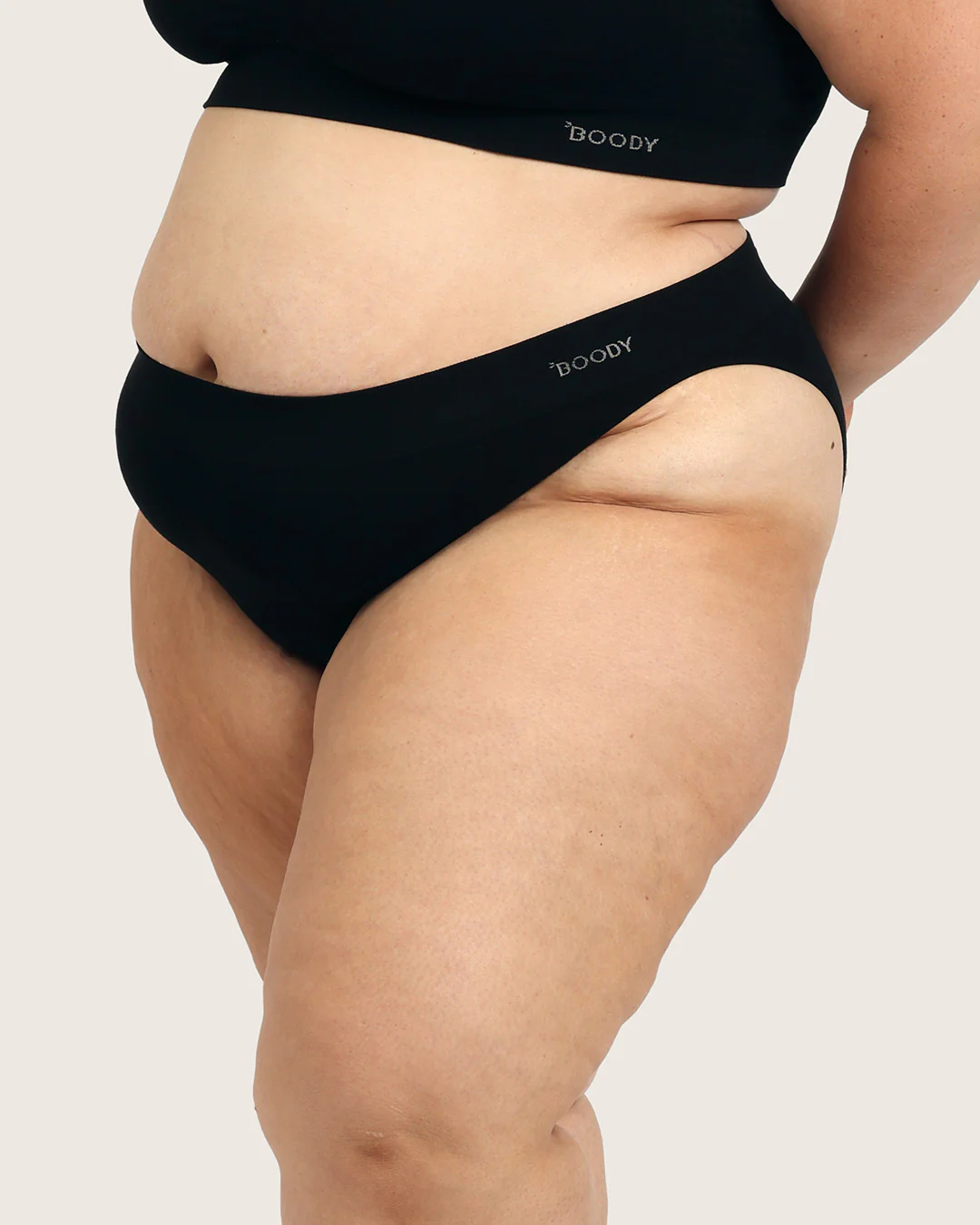 High Cut Full Briefs - Black - Image 21