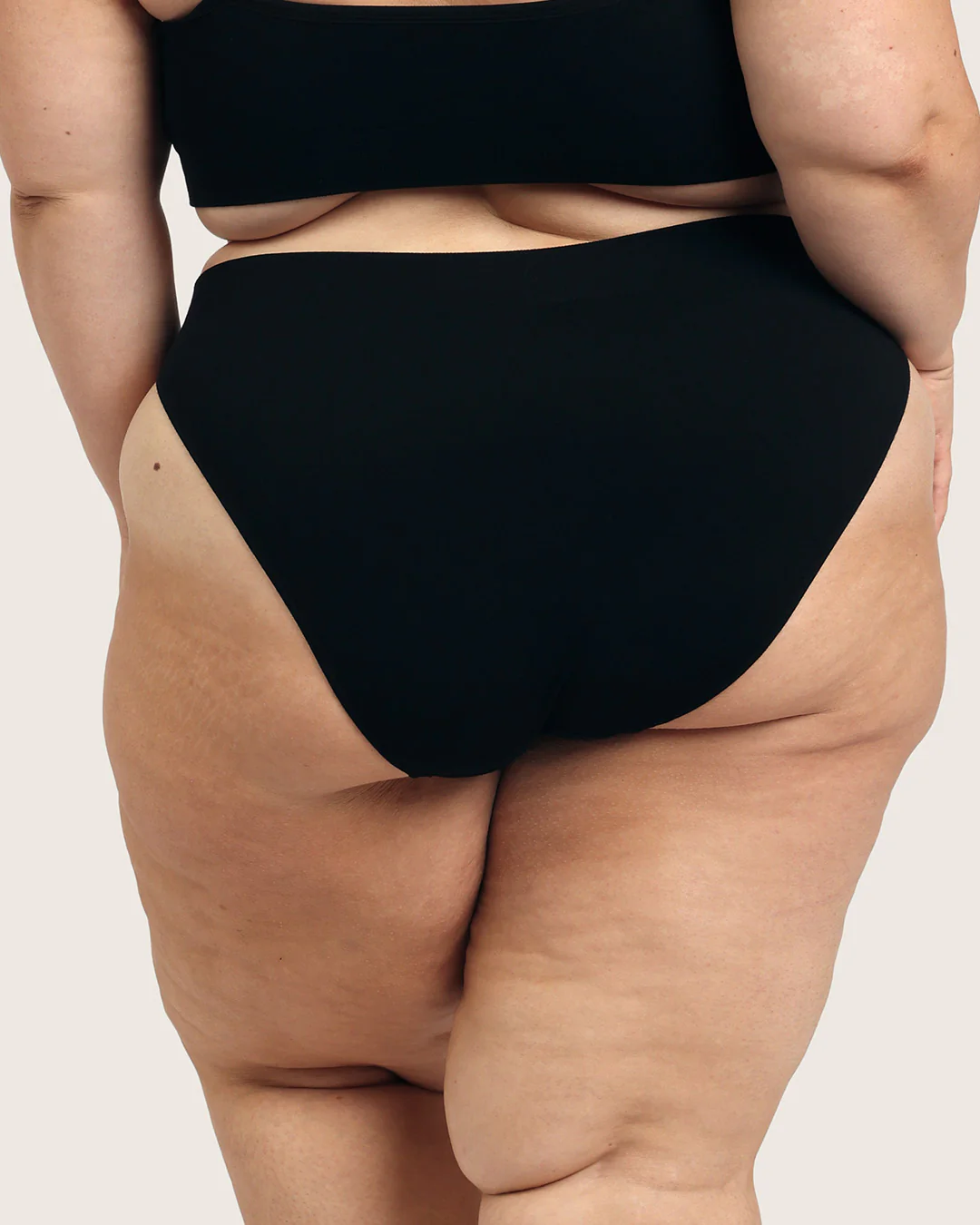 High Cut Full Briefs - Black - Image 22