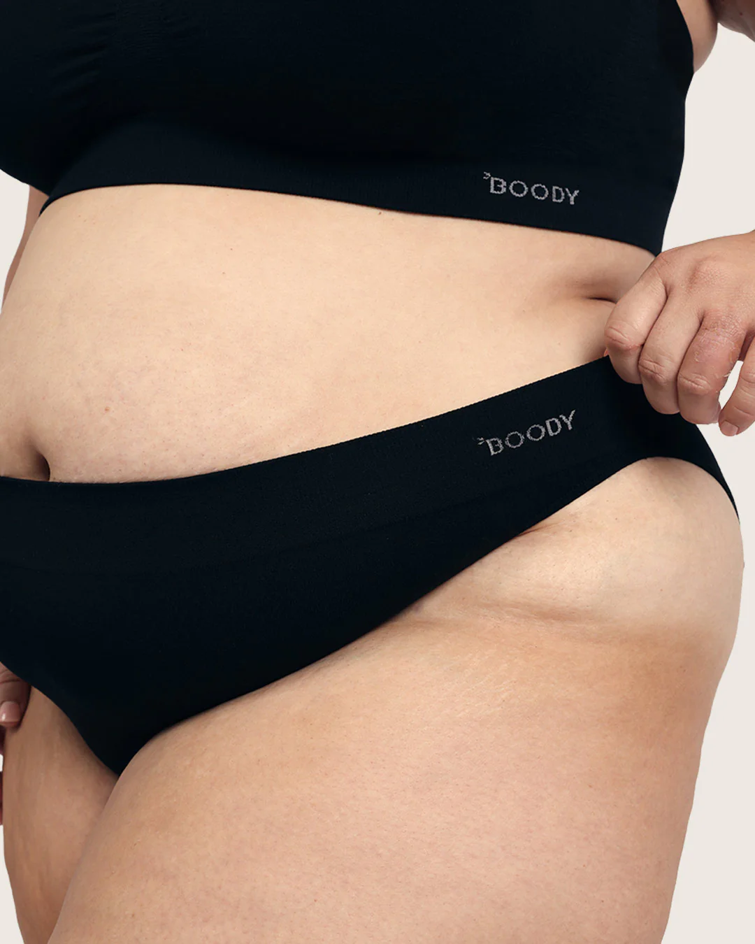High Cut Full Briefs - Black - Image 23