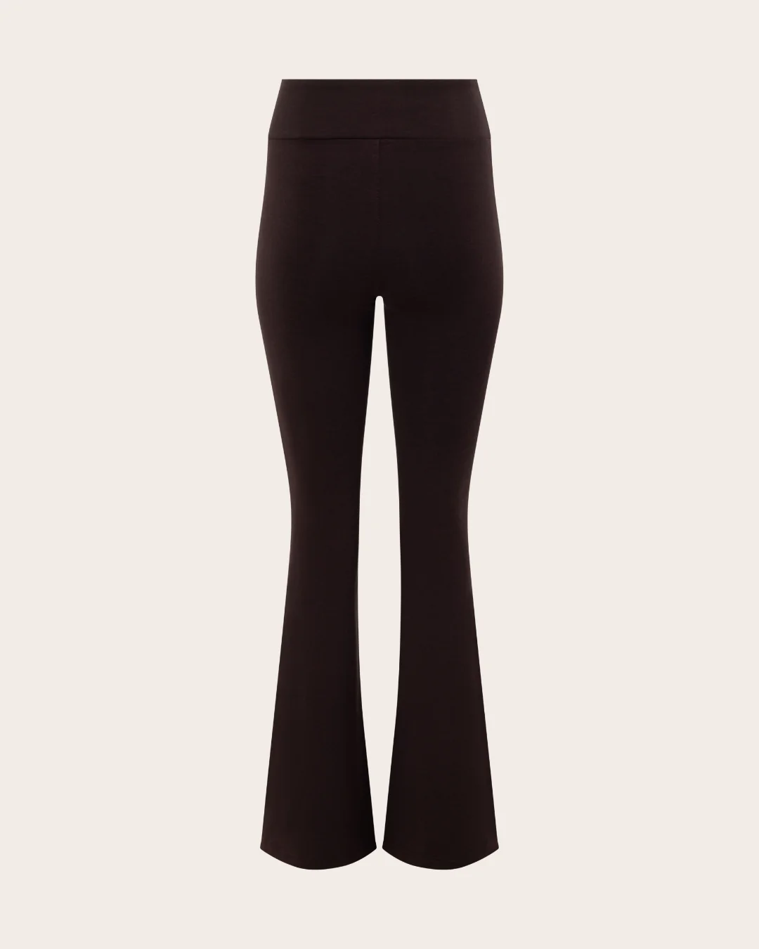 High Waist Flare Pants - Regular - Carob - Image 14