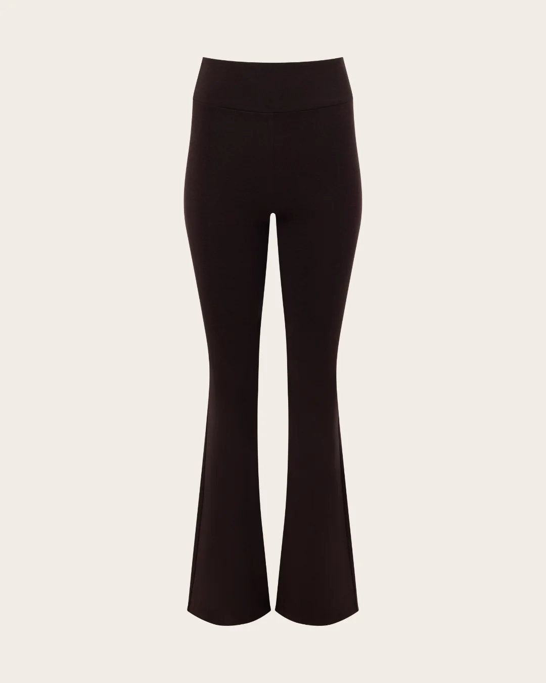 High Waist Flare Pants - Regular - Carob - Image 15