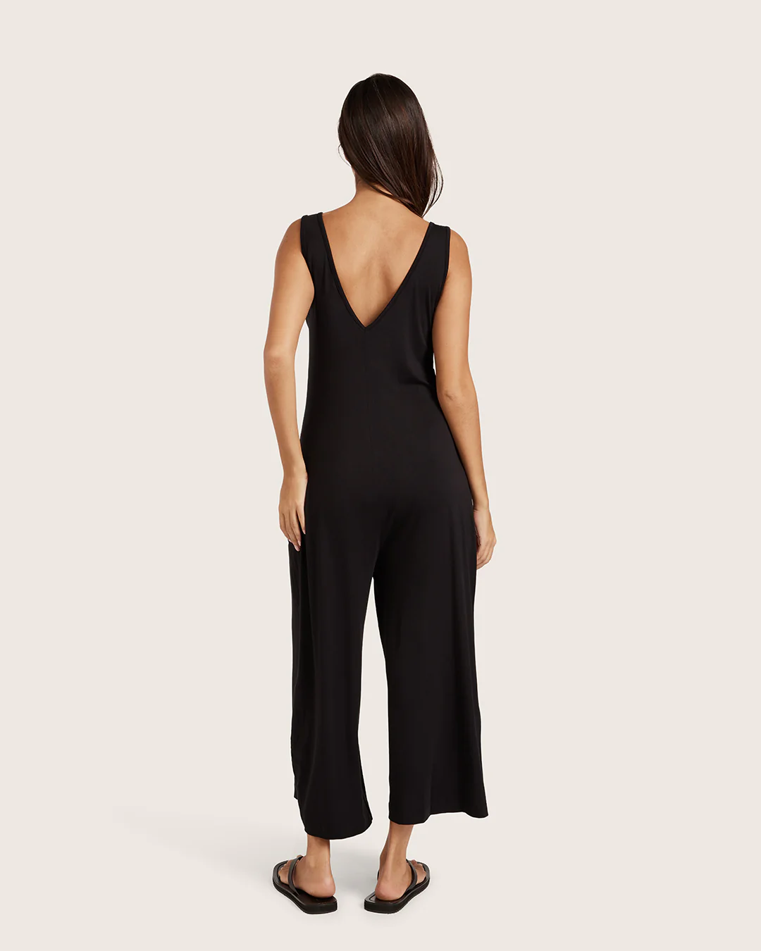 Long Jumpsuit - Black - Image 9
