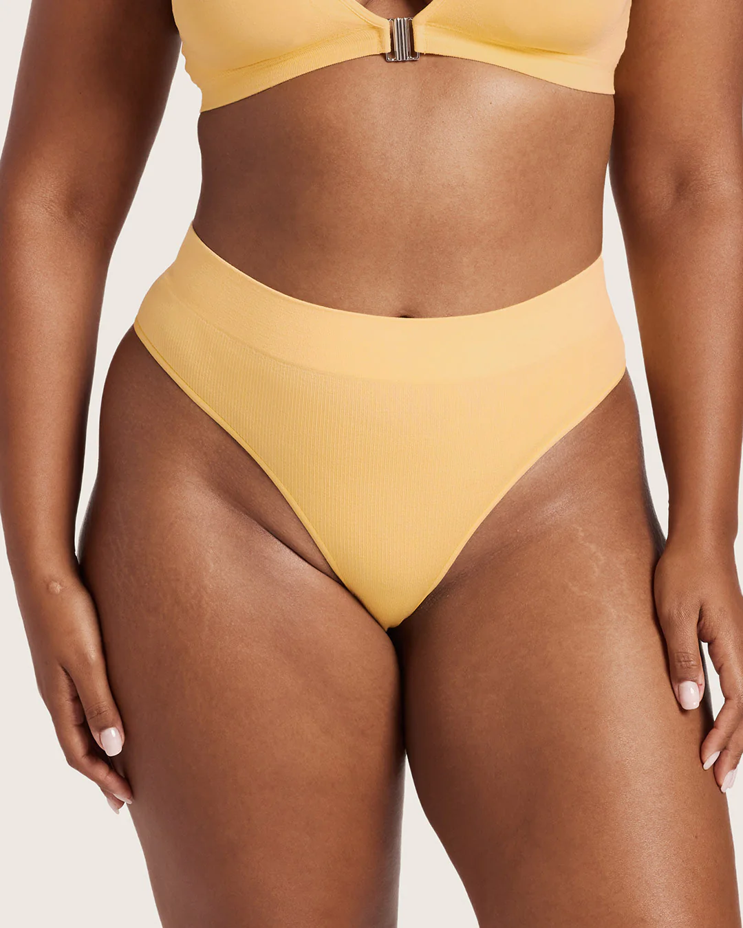 LYOLYTE High Waist G-String - Mango - Image 5