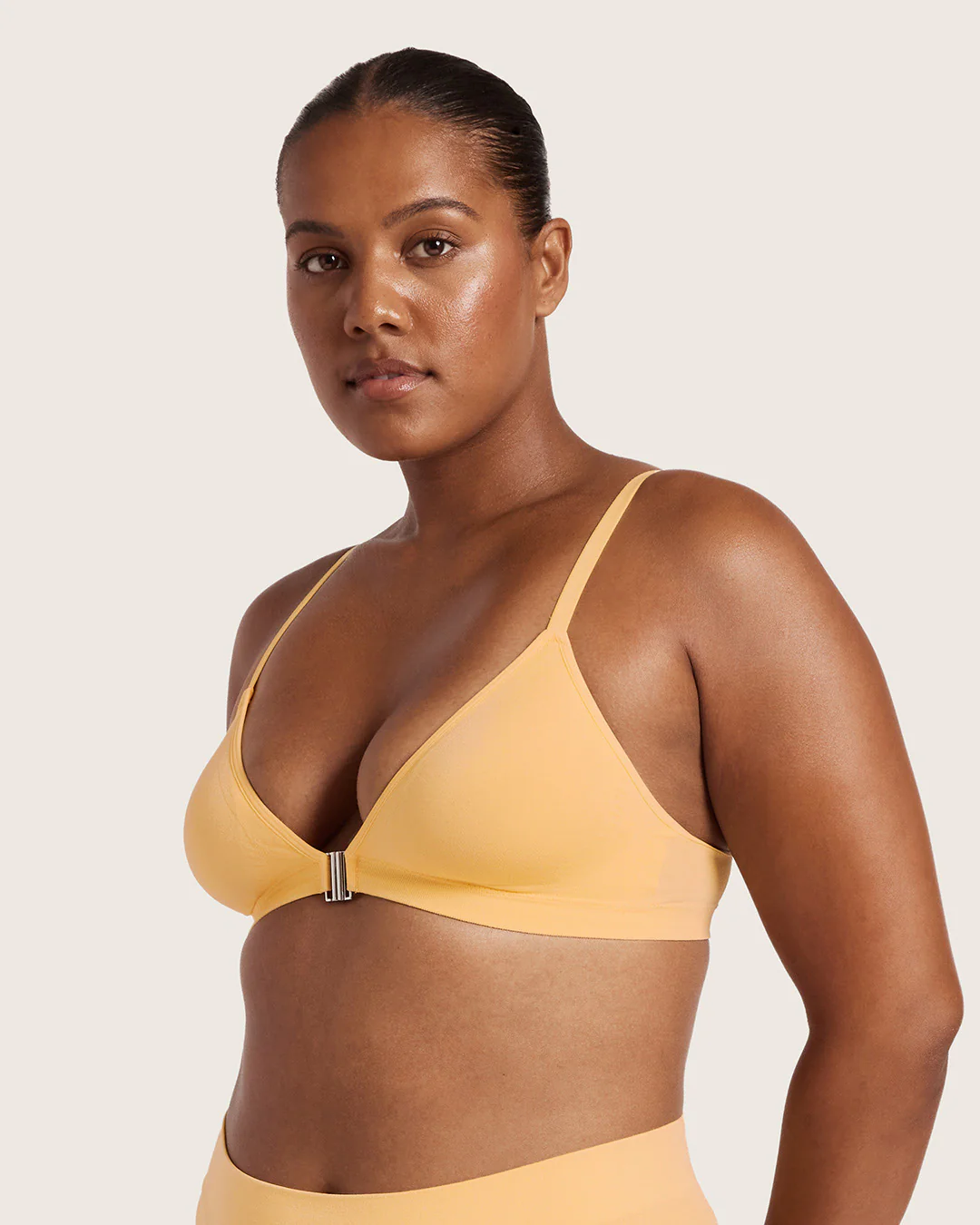 LYOLYTE Padded Bralette - Mango - Image 7