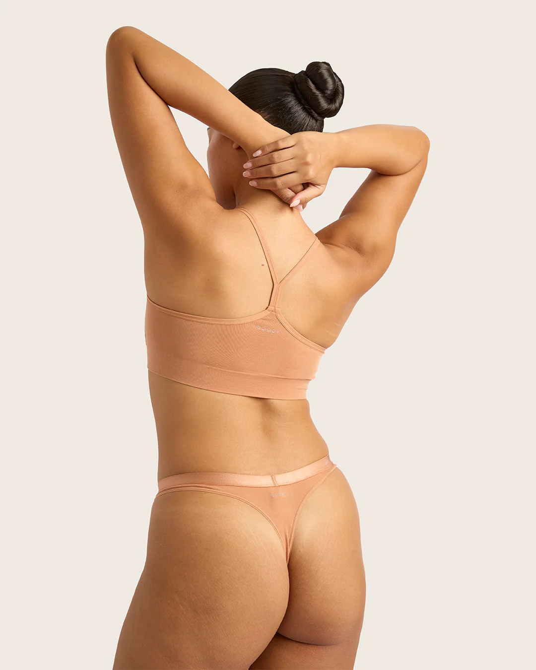 LYOLYTE Racerback Bralette - Dune - Image 10