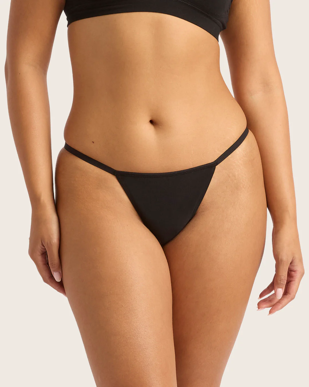 LYOLYTE Thin G-String - Black - Image 7