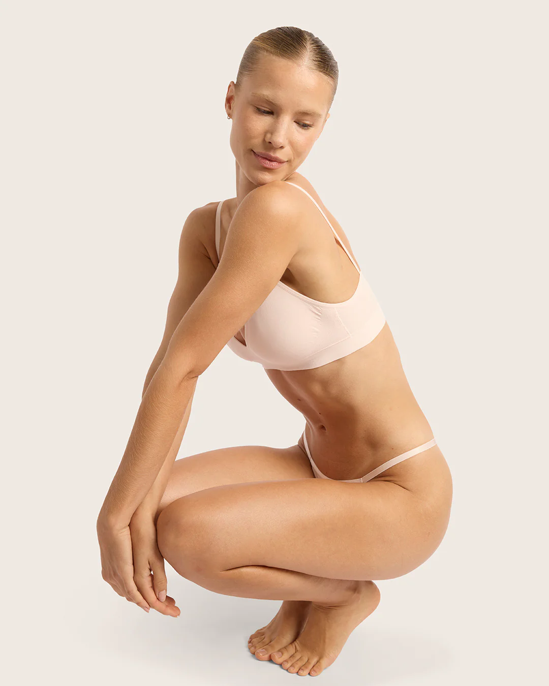 LYOLYTE Thin G-String - Powder Pink - Image 6