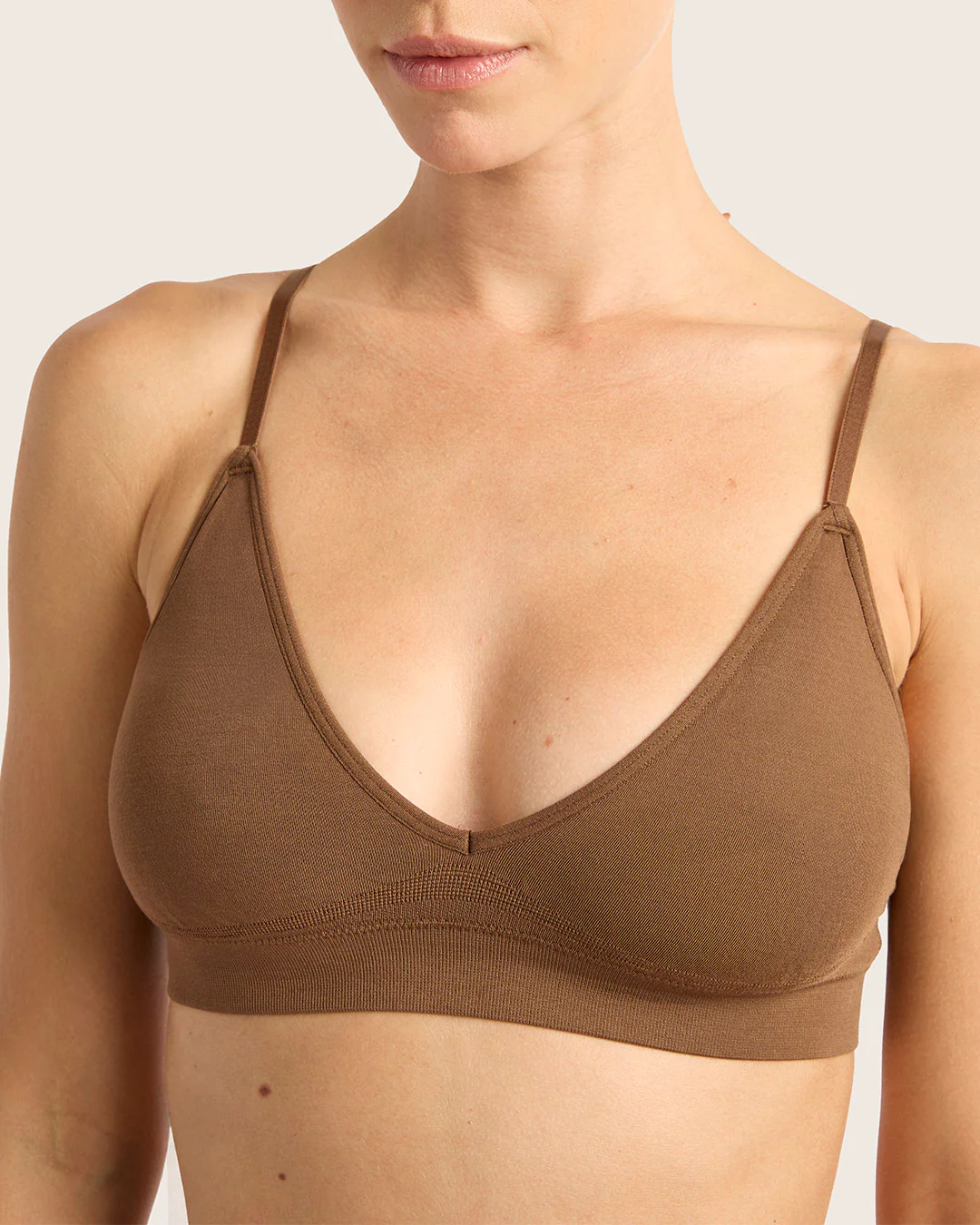 LYOLYTE Triangle Bralette - Clove - Image 4