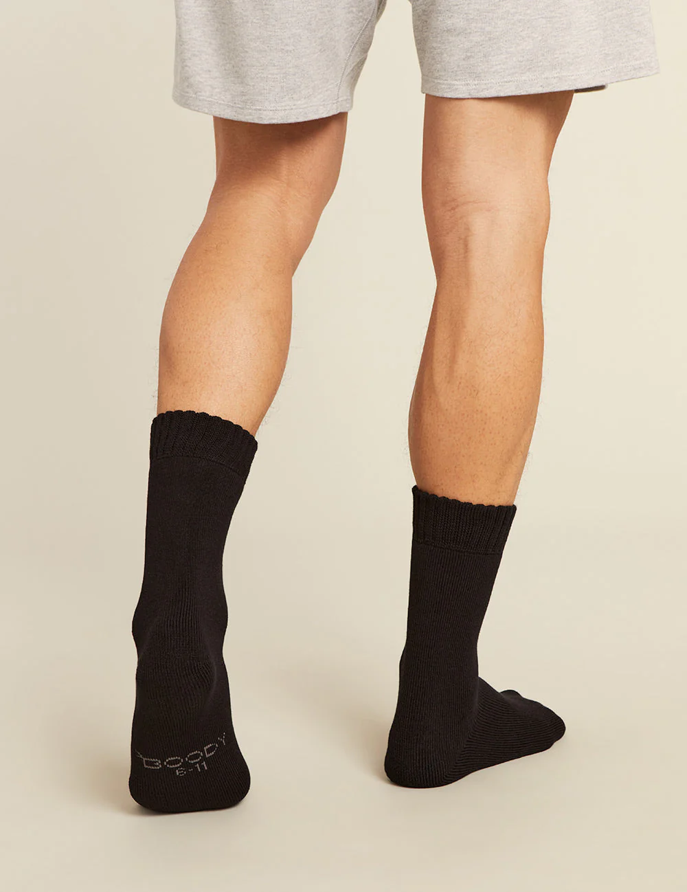 Men's Extra Thick Workboot Socks - Black - Image 3
