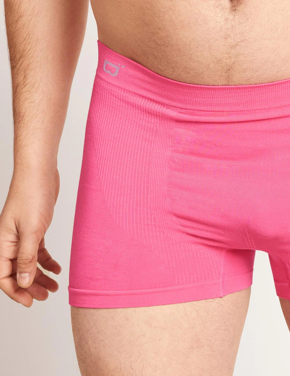 Men's Seamfree Boxer Briefs - BCAM Pink - Image 6