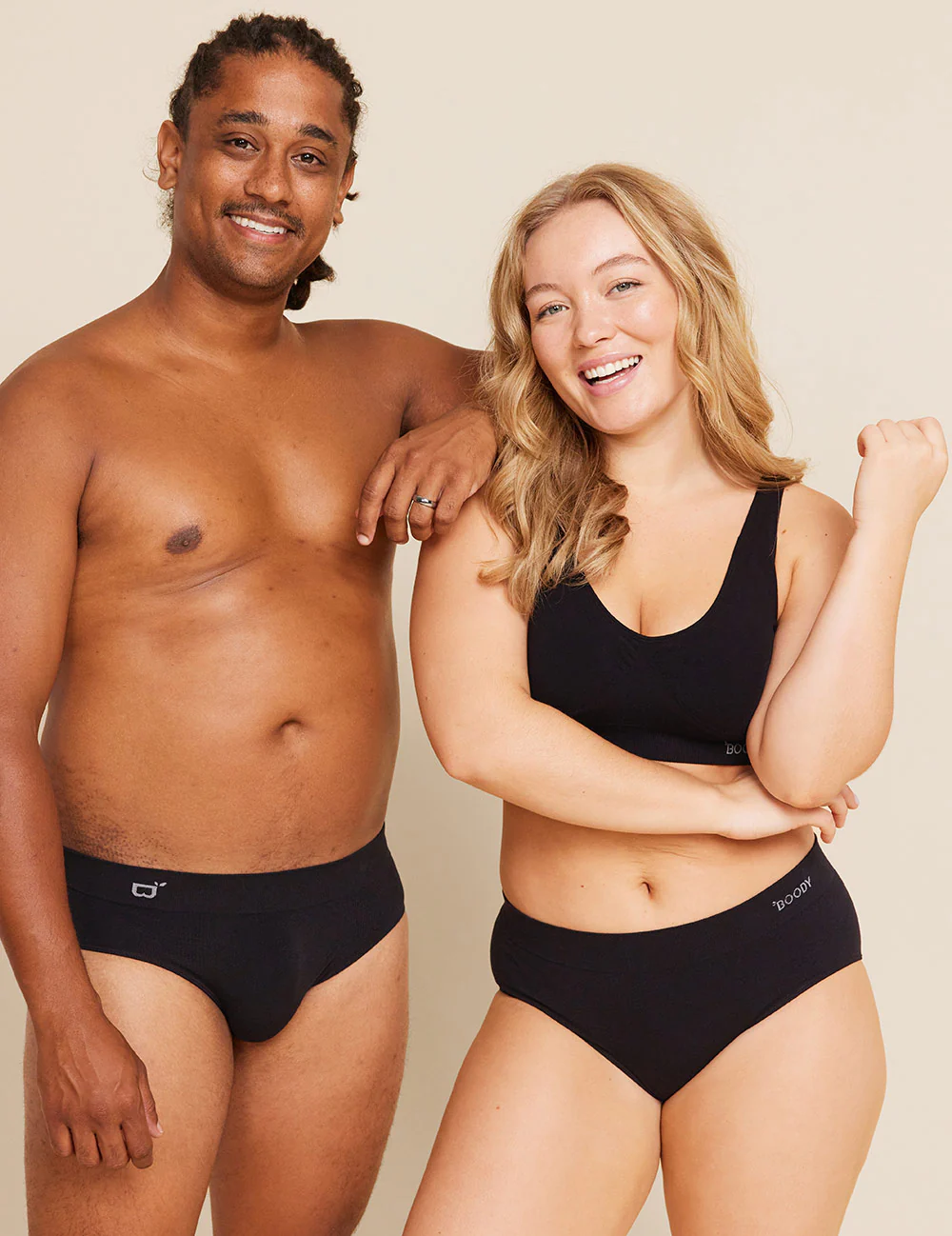 Men's Seamfree Briefs - Black - Image 11