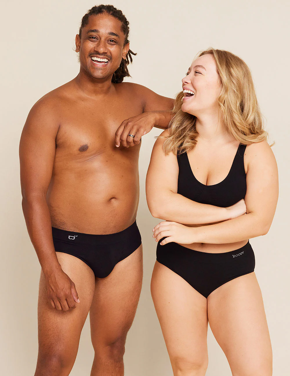 Men's Seamfree Briefs - Black - Image 12