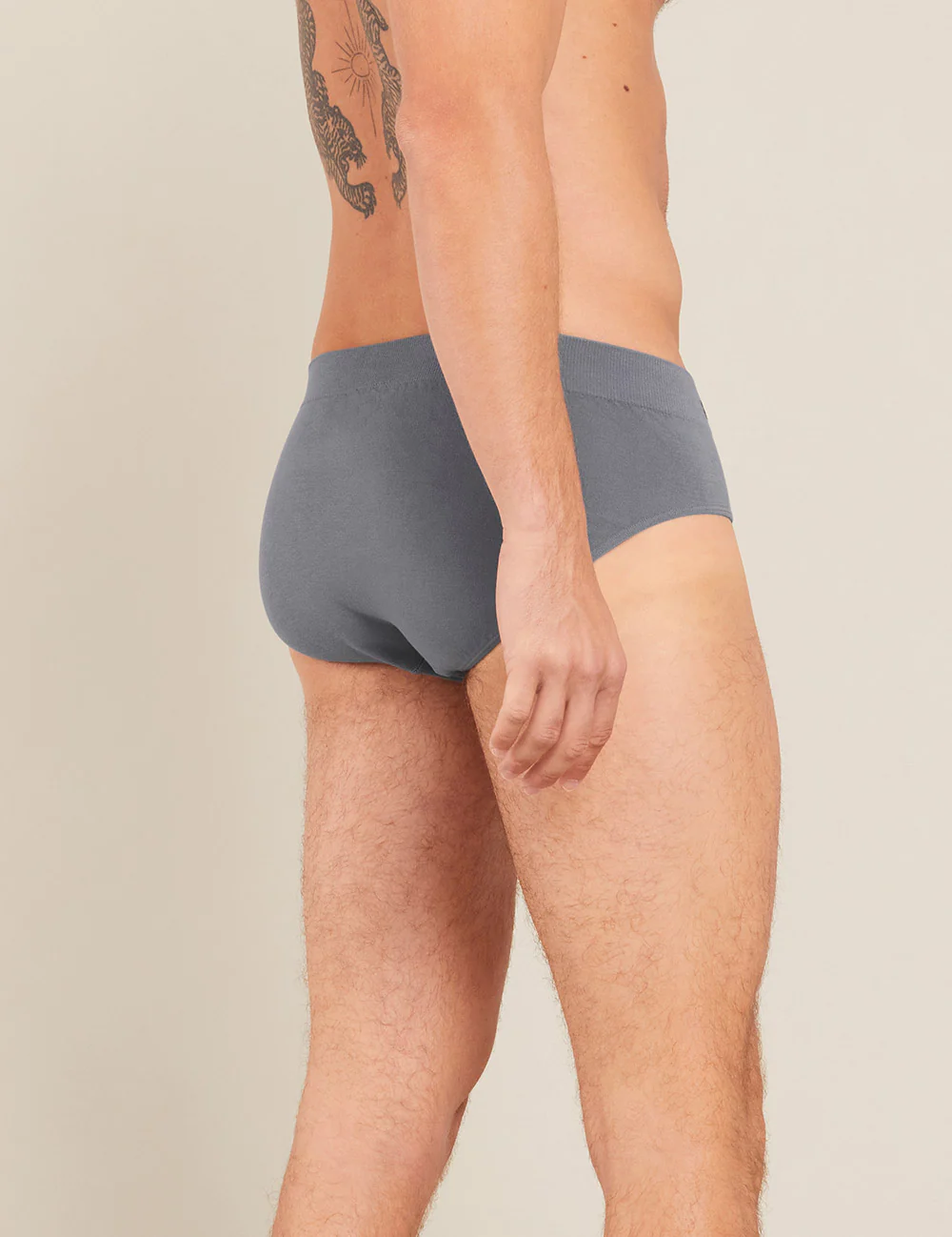 Men's Seamfree Briefs - Black - Image 20