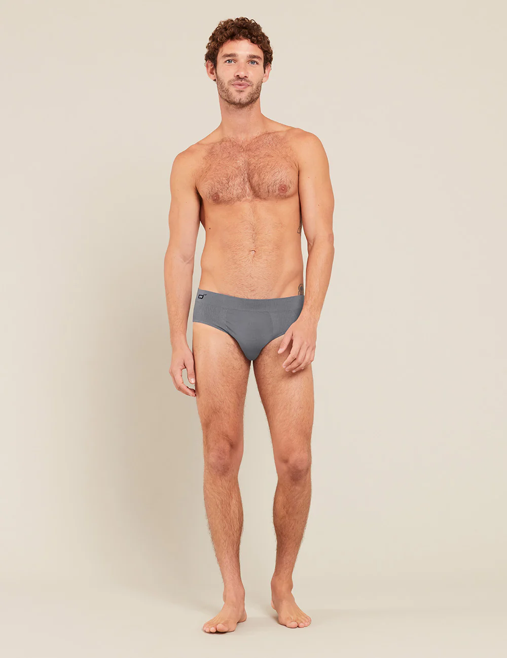 Men's Seamfree Briefs - Black - Image 21