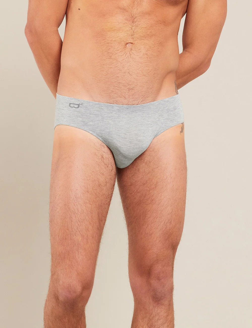 Men's Seamfree Briefs - Black - Image 24