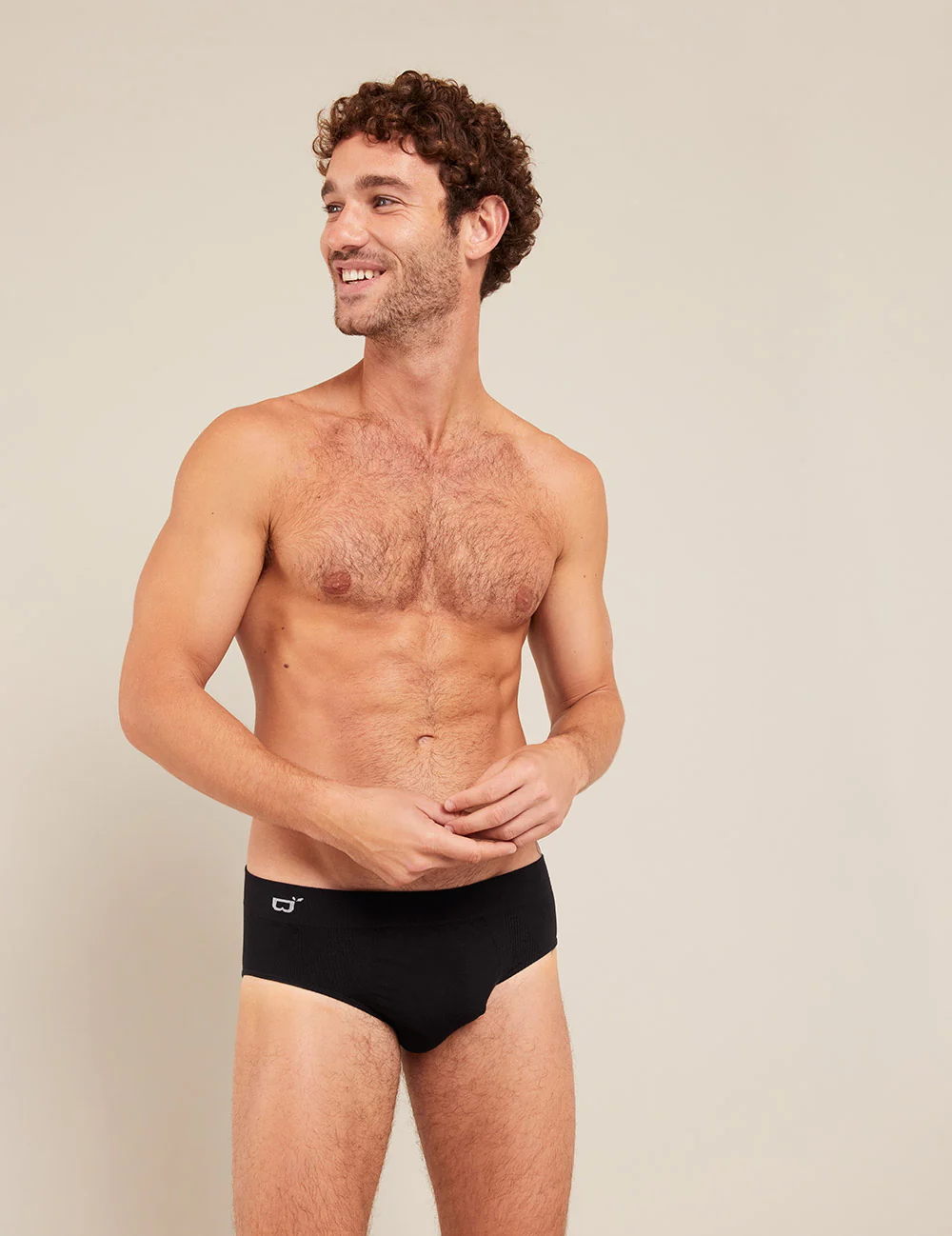 Men's Seamfree Briefs - Black - Image 31