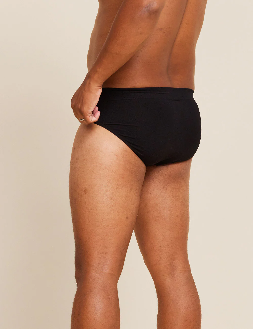 Men's Seamfree Briefs - Black - Image 34