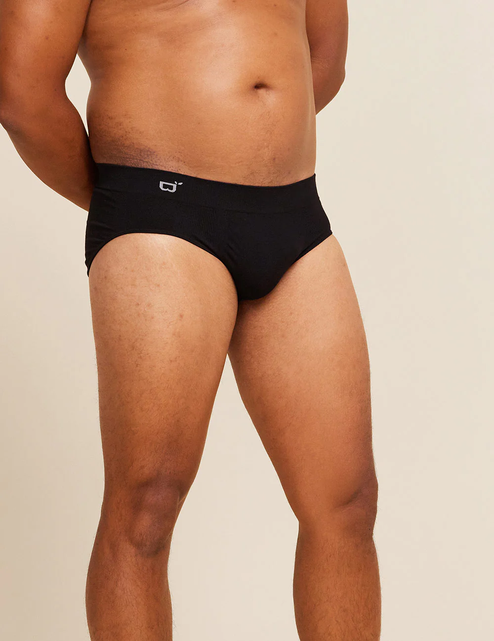 Men's Seamfree Briefs - Black - Image 35