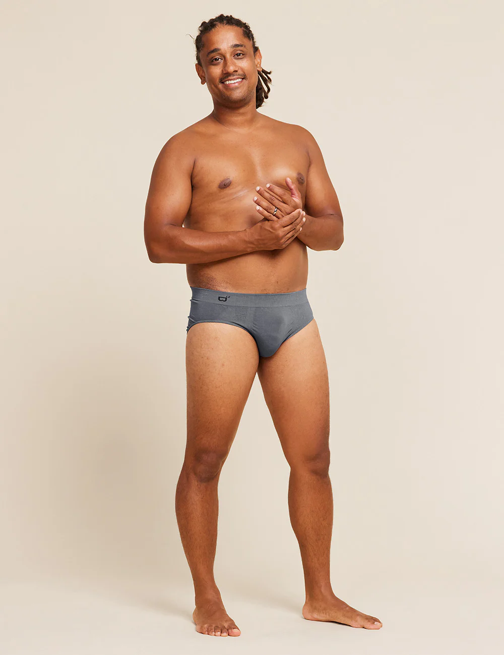 Men's Seamfree Briefs - Black - Image 37