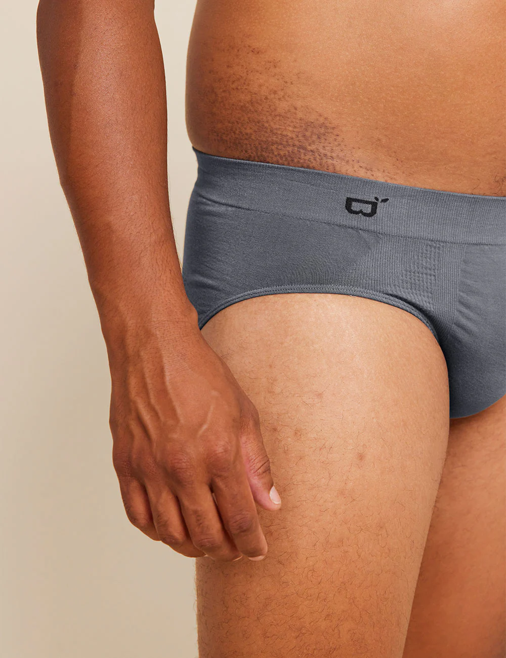 Men's Seamfree Briefs - Black - Image 38