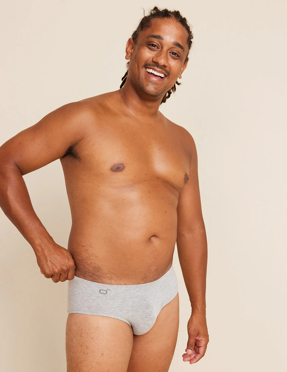 Men's Seamfree Briefs - Black - Image 45