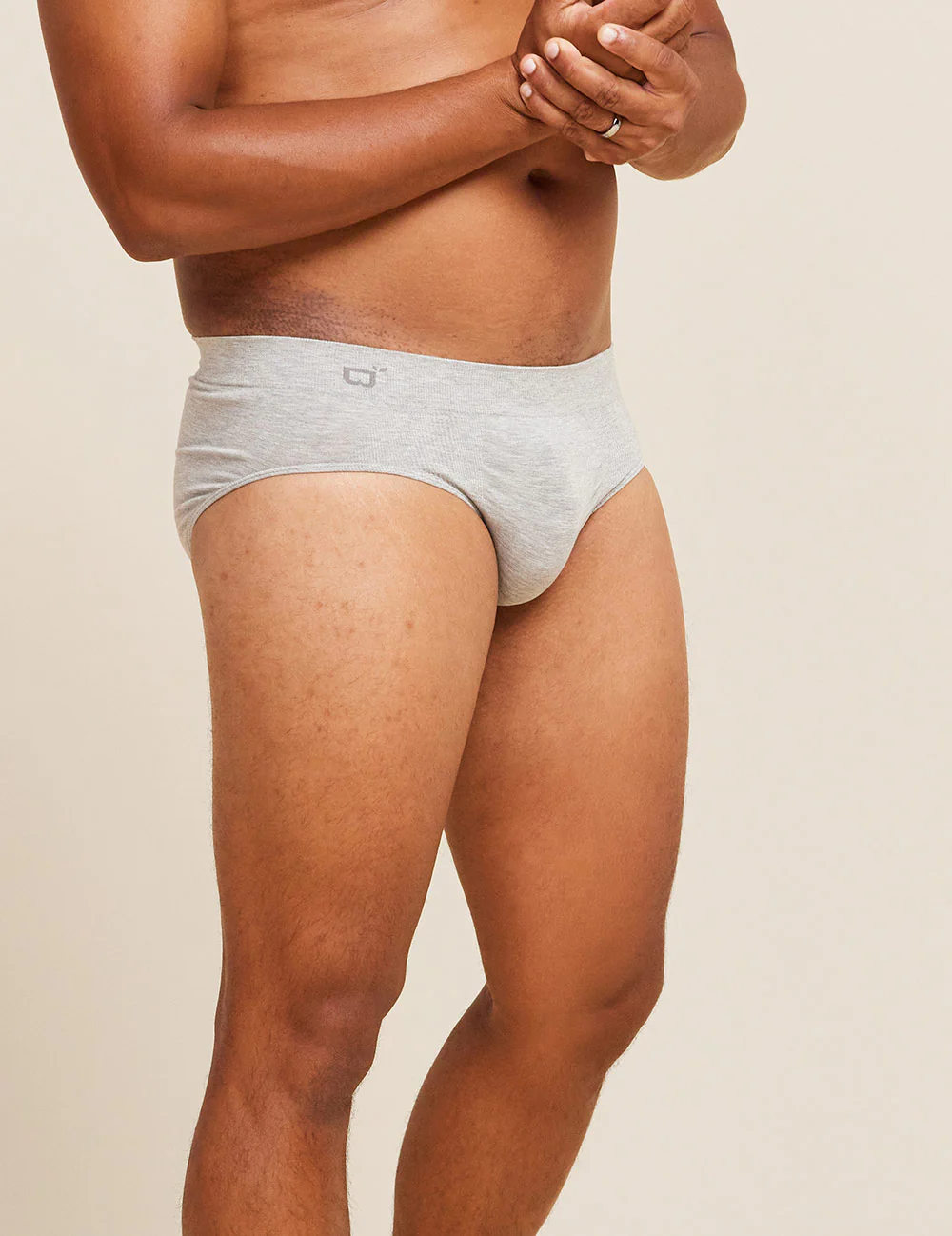 Men's Seamfree Briefs - Black - Image 47