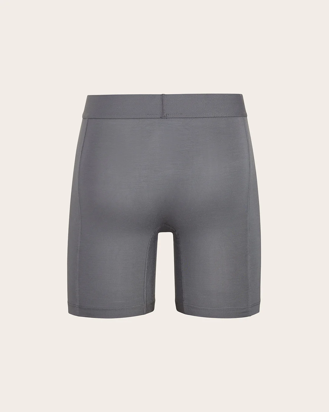 Men's Seamfree Mid-Length Boxer Briefs - Charcoal - Image 10