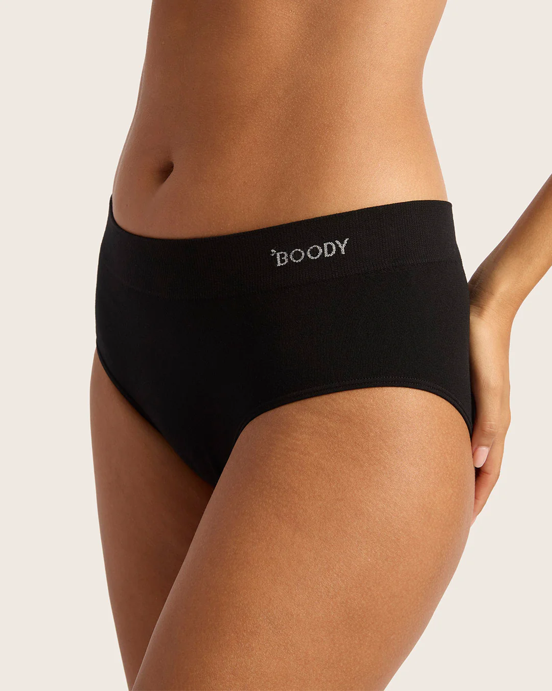 Midi Briefs - Black - Image 4