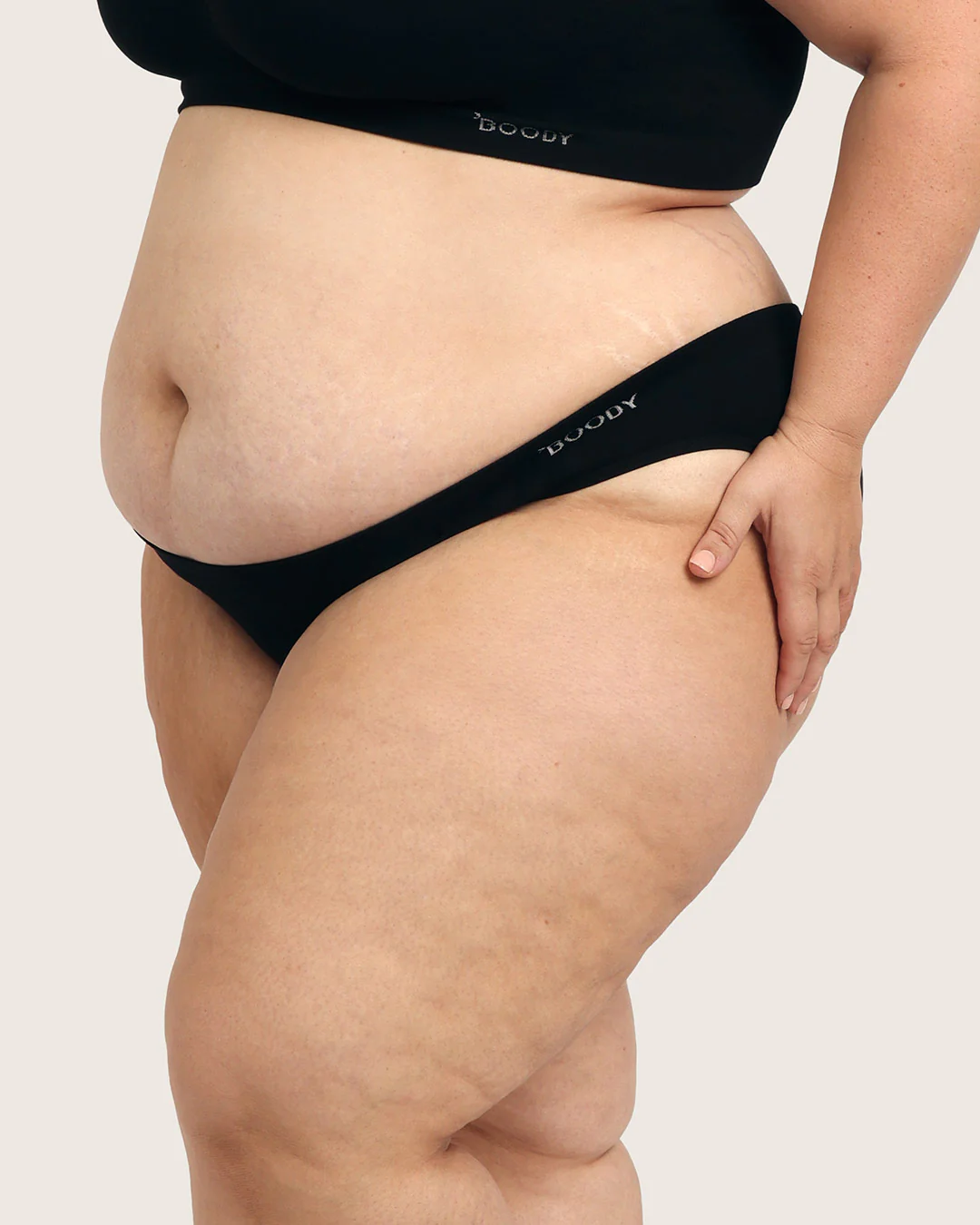 Period & Leak Proof - Classic Bikini - Light - Moderate - Black - Image 23